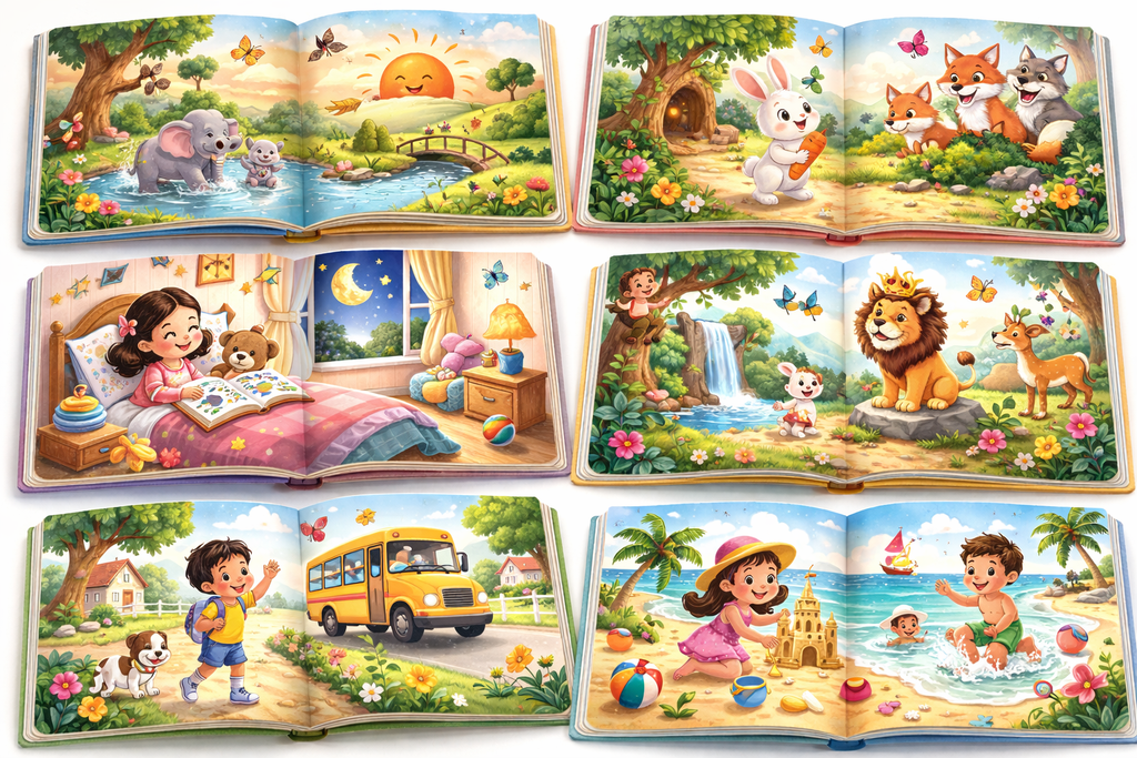 🎨 My First Picture Story Book